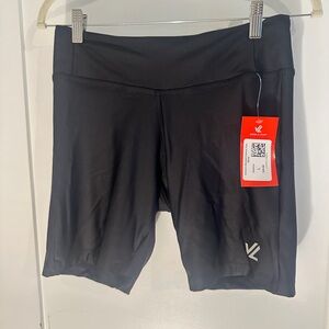 JL Racing Black Women's Athletic  Rowing Bike Shorts